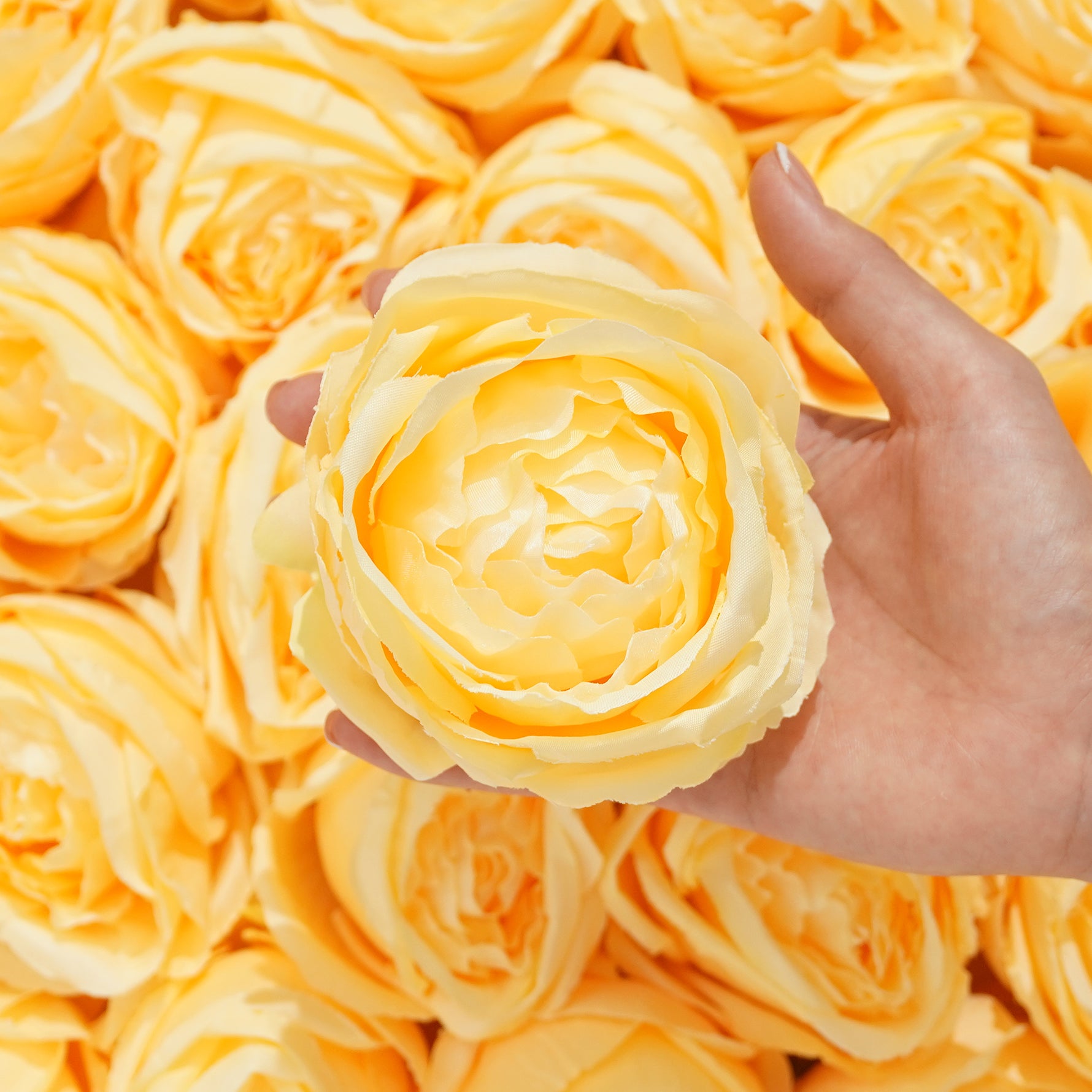 rose flower head craft accessory
