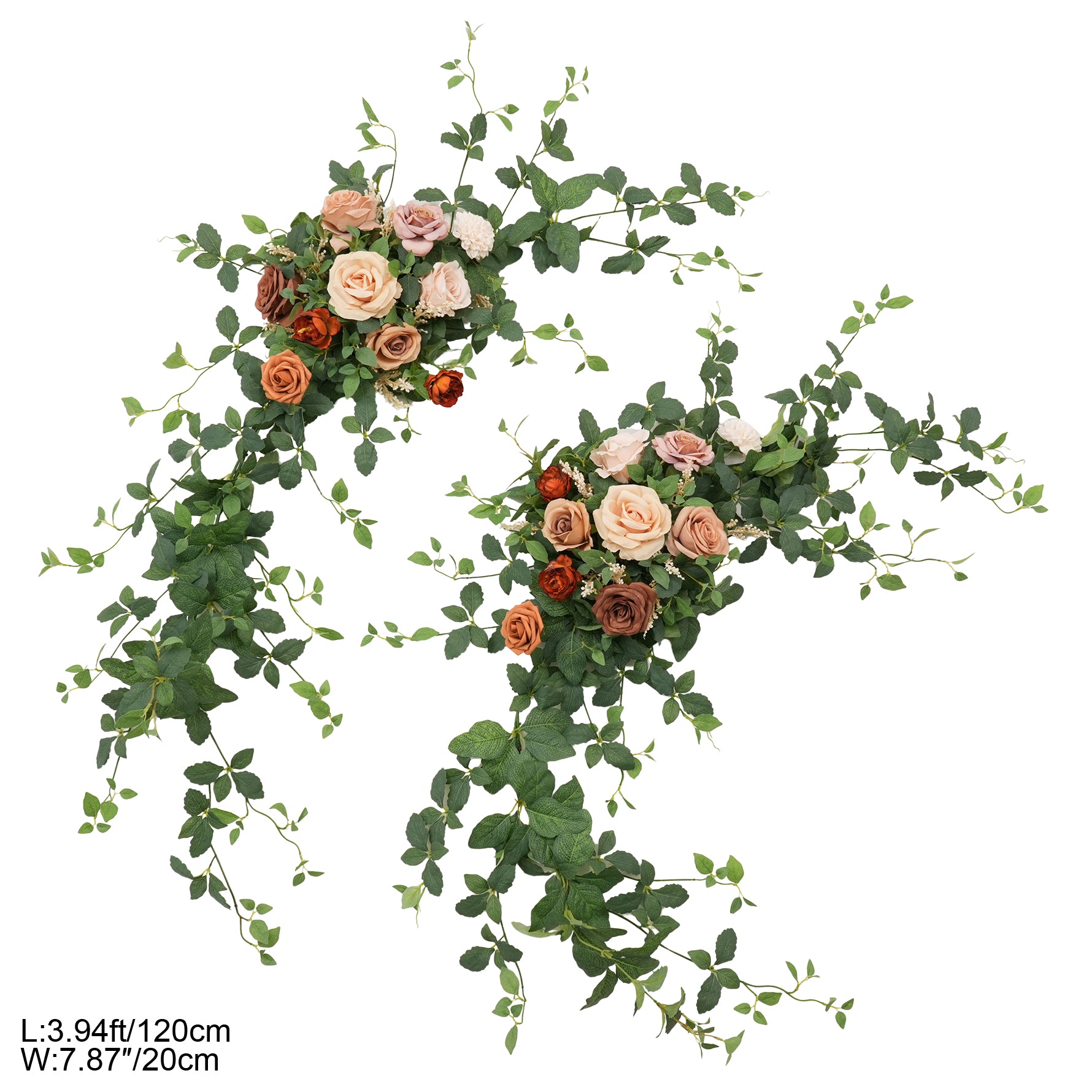 garden-wedding-aisle-floral-display