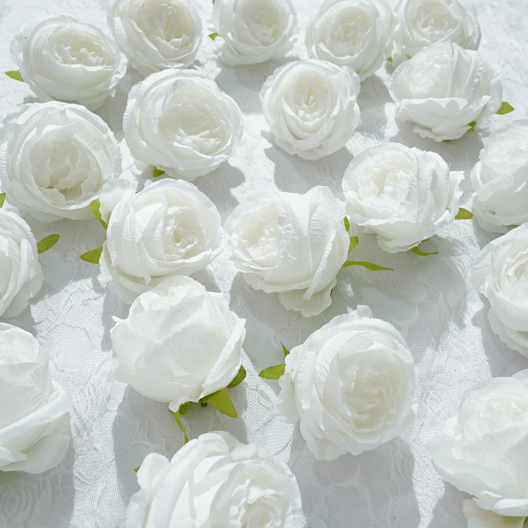 rainbow rose head floral supply