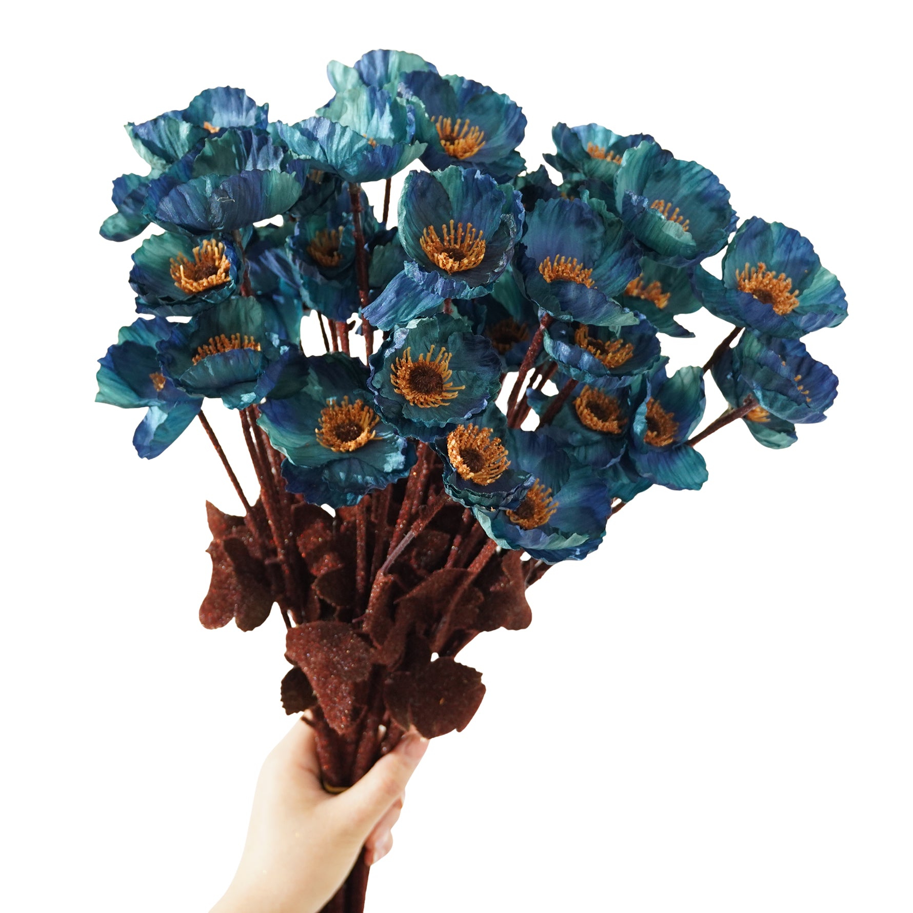 lightweight-silk-poppy-branches