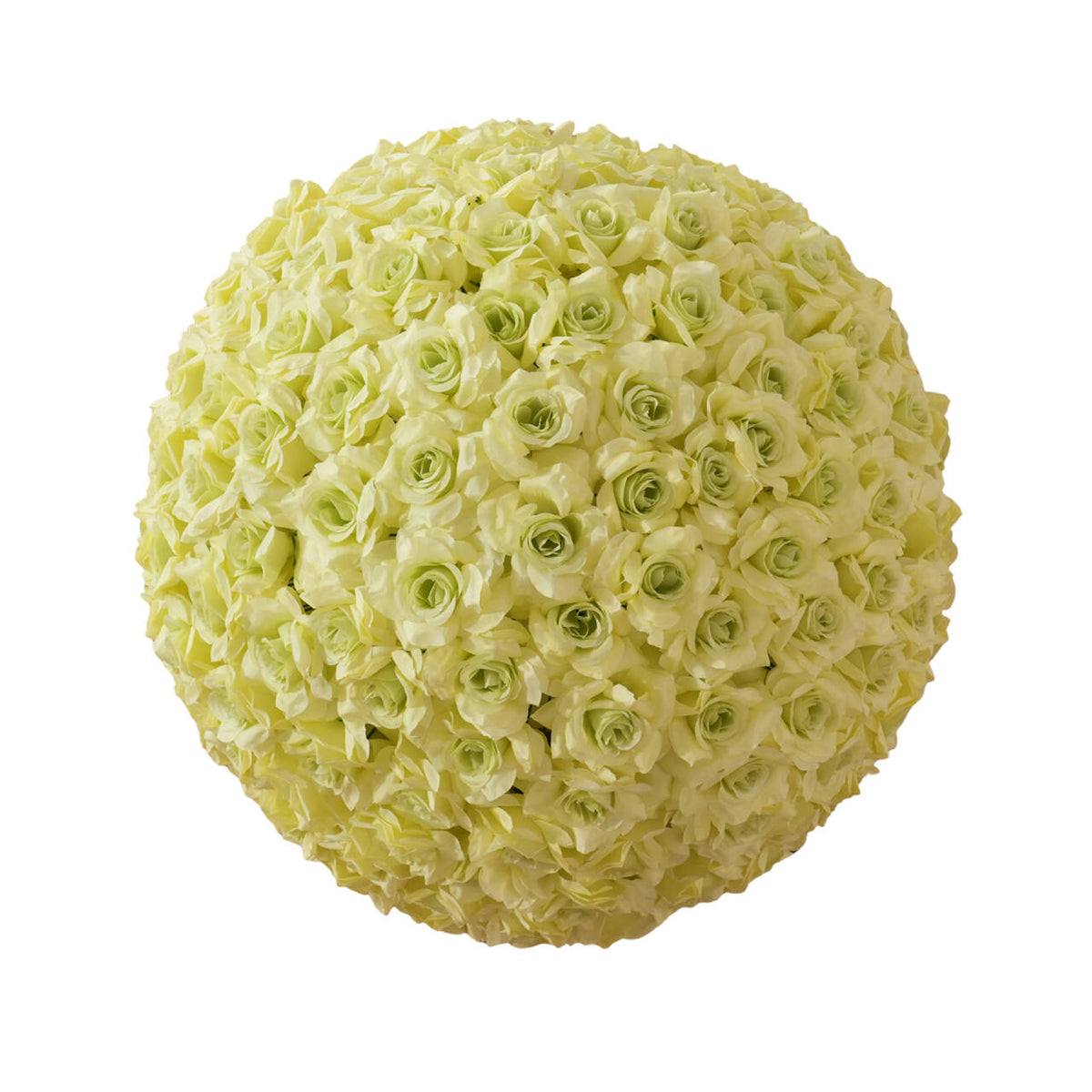 artificial rose flower balls for wedding backdrop decor