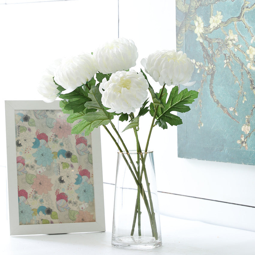 peach_faux_chrysanthemum_table_decor