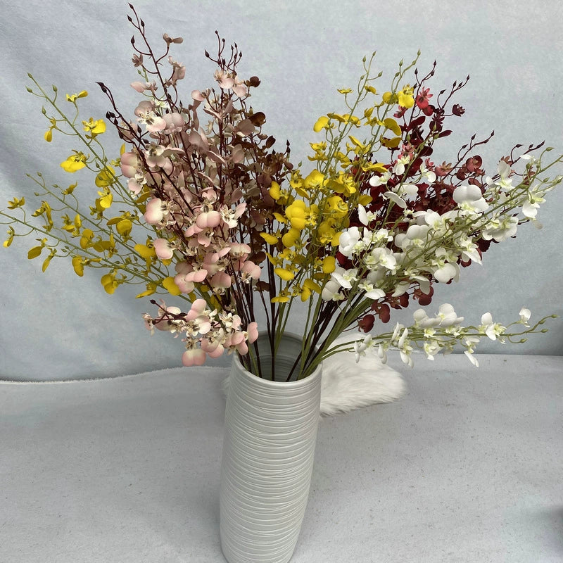 cream_white_dancing_lady_floral_stem