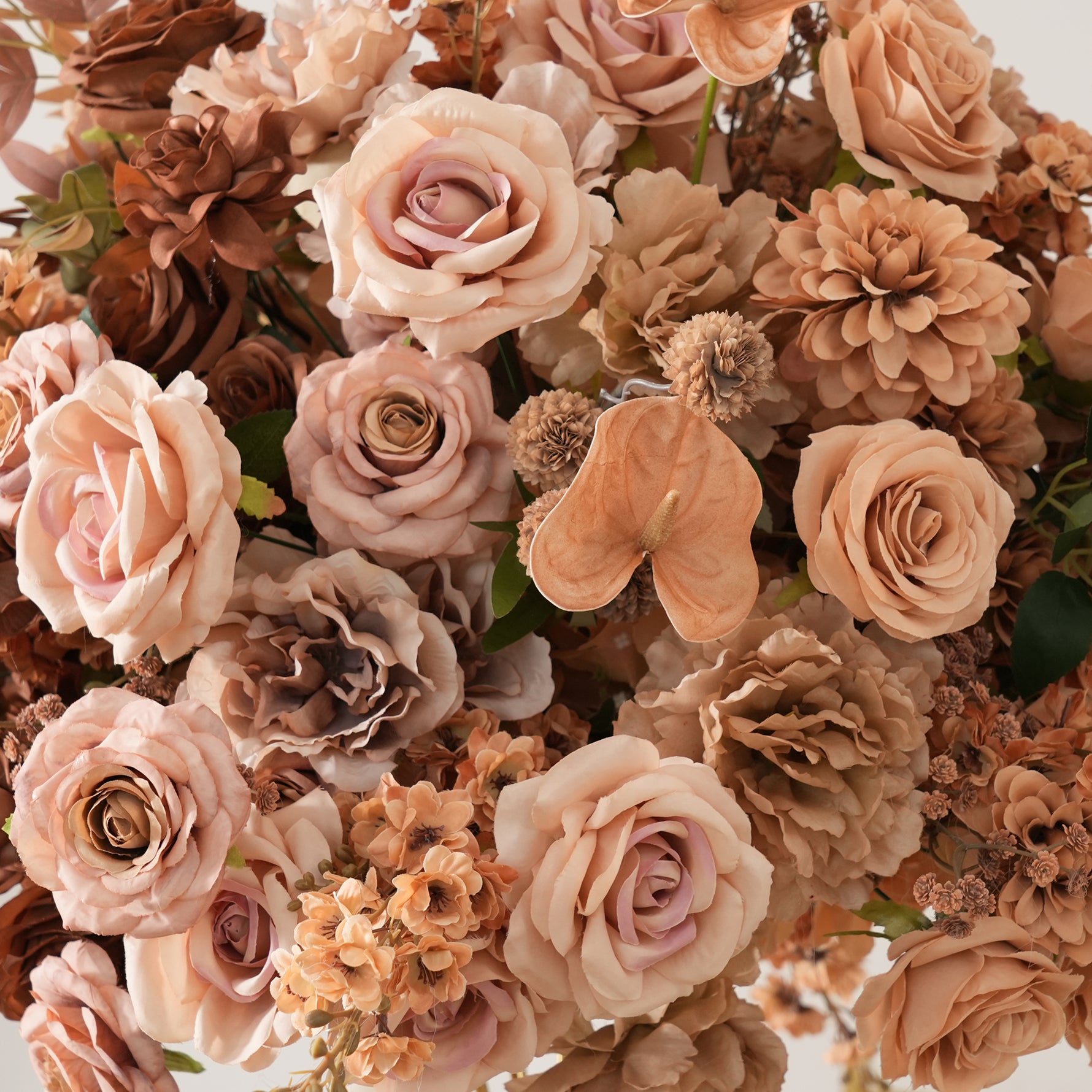 Lifelike Mini Rose Branch for Arch Decor