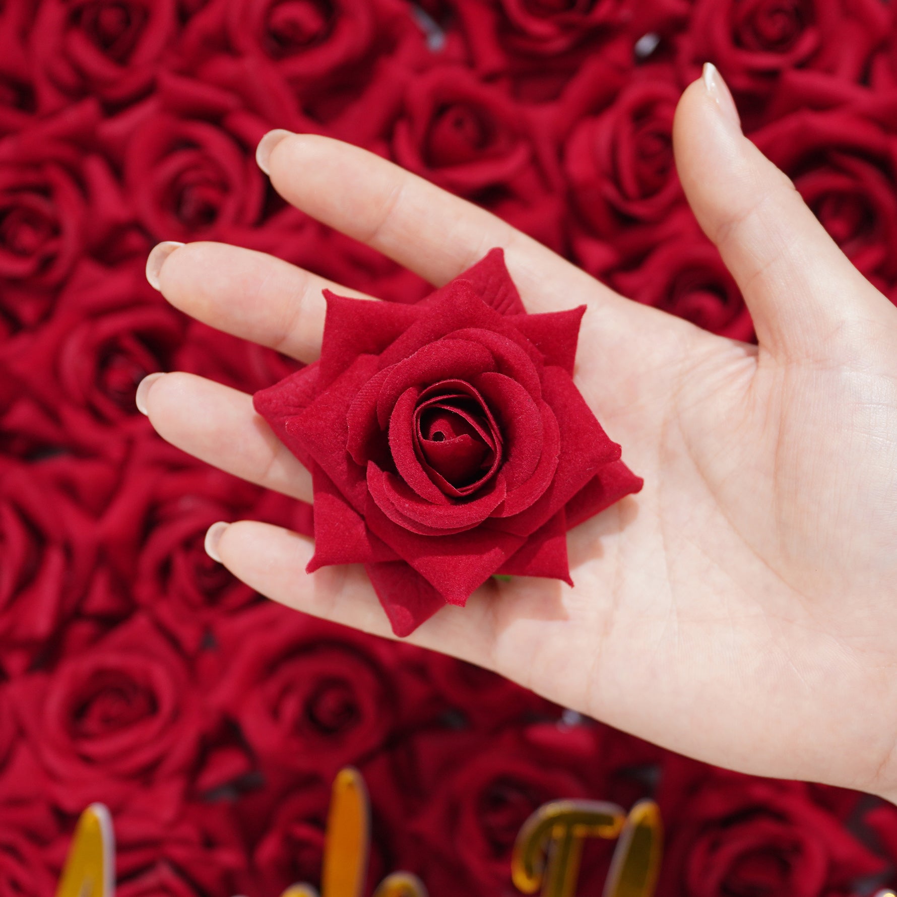 artificial-rose-petal-flower-material