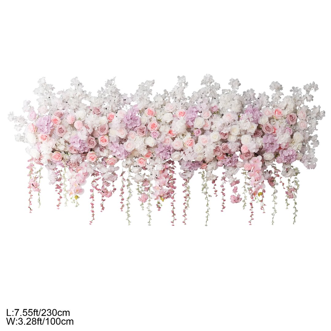 wisteria hanging flower arrangement