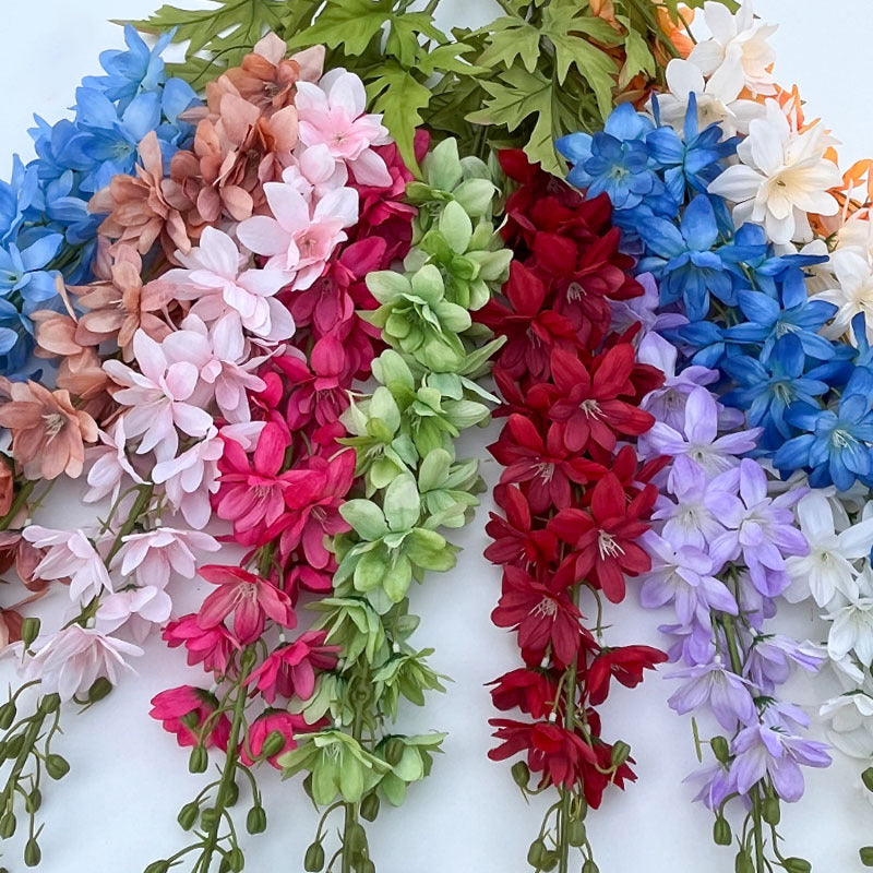 faux‑delphinium‑sprigs‑blue‑pink‑mauve‑green‑wedding‑floral‑filler