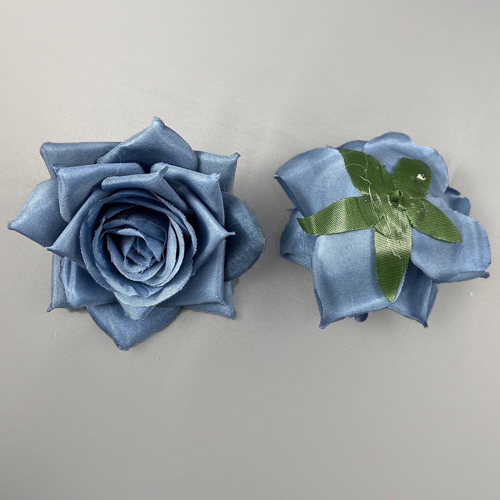 Wholesale assorted color fake rose craft flowers
