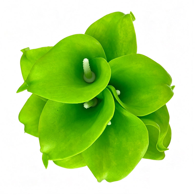 Artificial Calla Lily PU Flower For Backdrop Decor