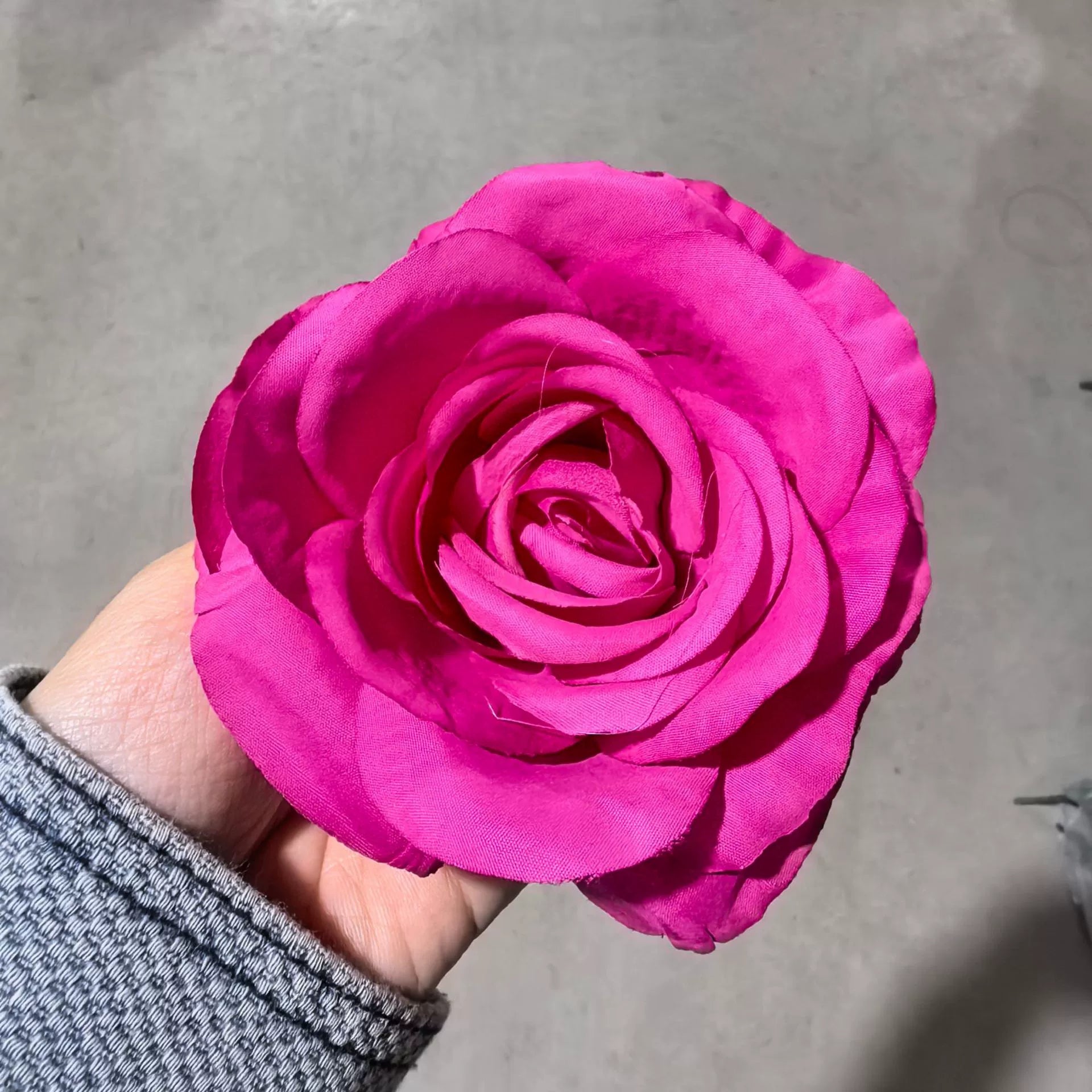 faux rose centerpiece material
