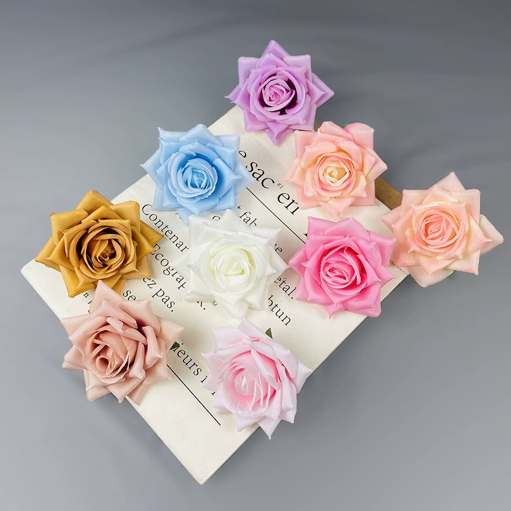 colorful-rose-wedding-flower-decor