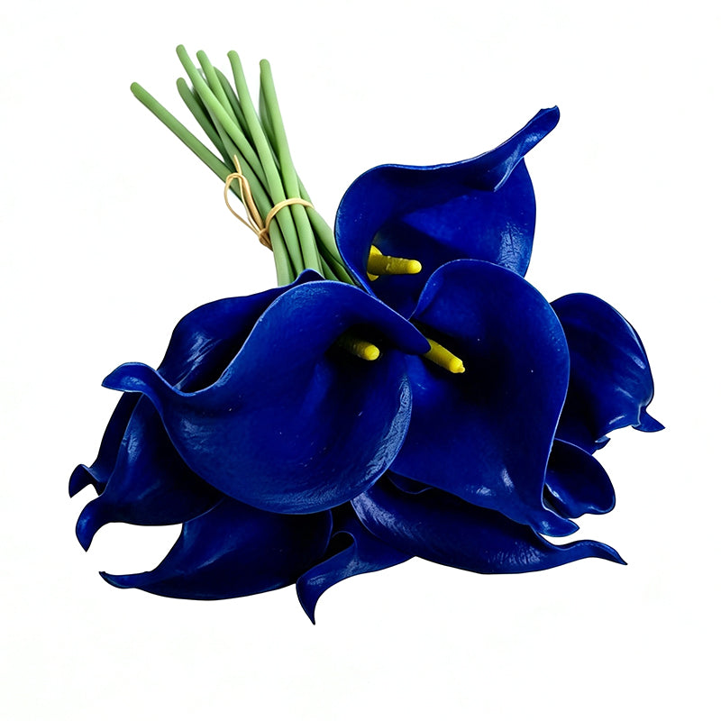 Wedding Accessory PU Calla Lily Artificial Bloom