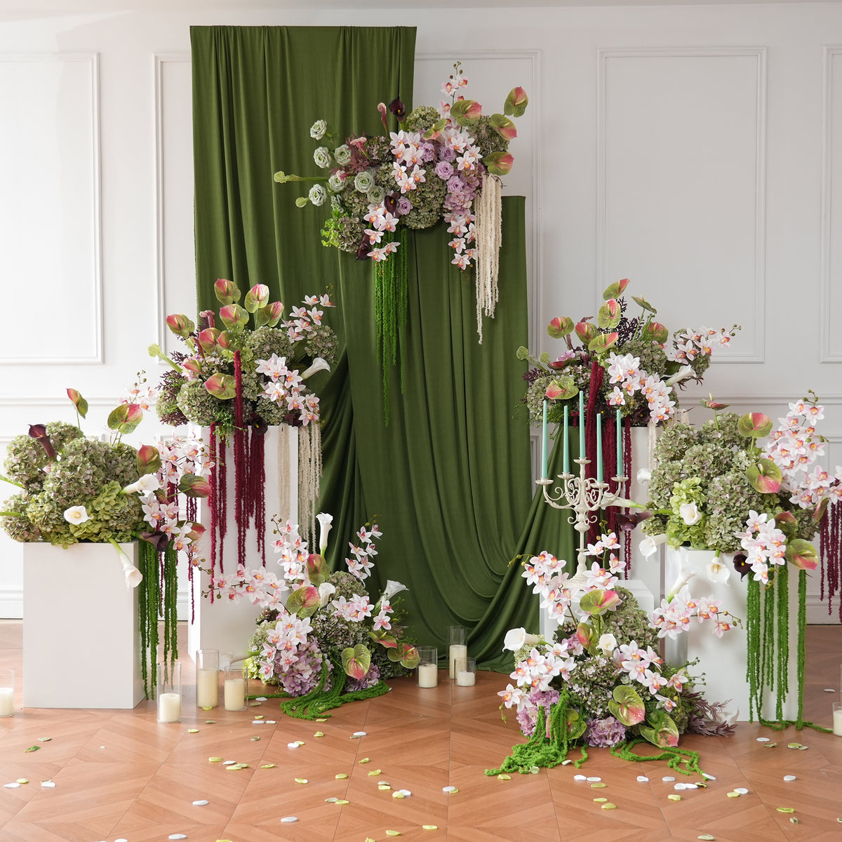 petals silk flowers