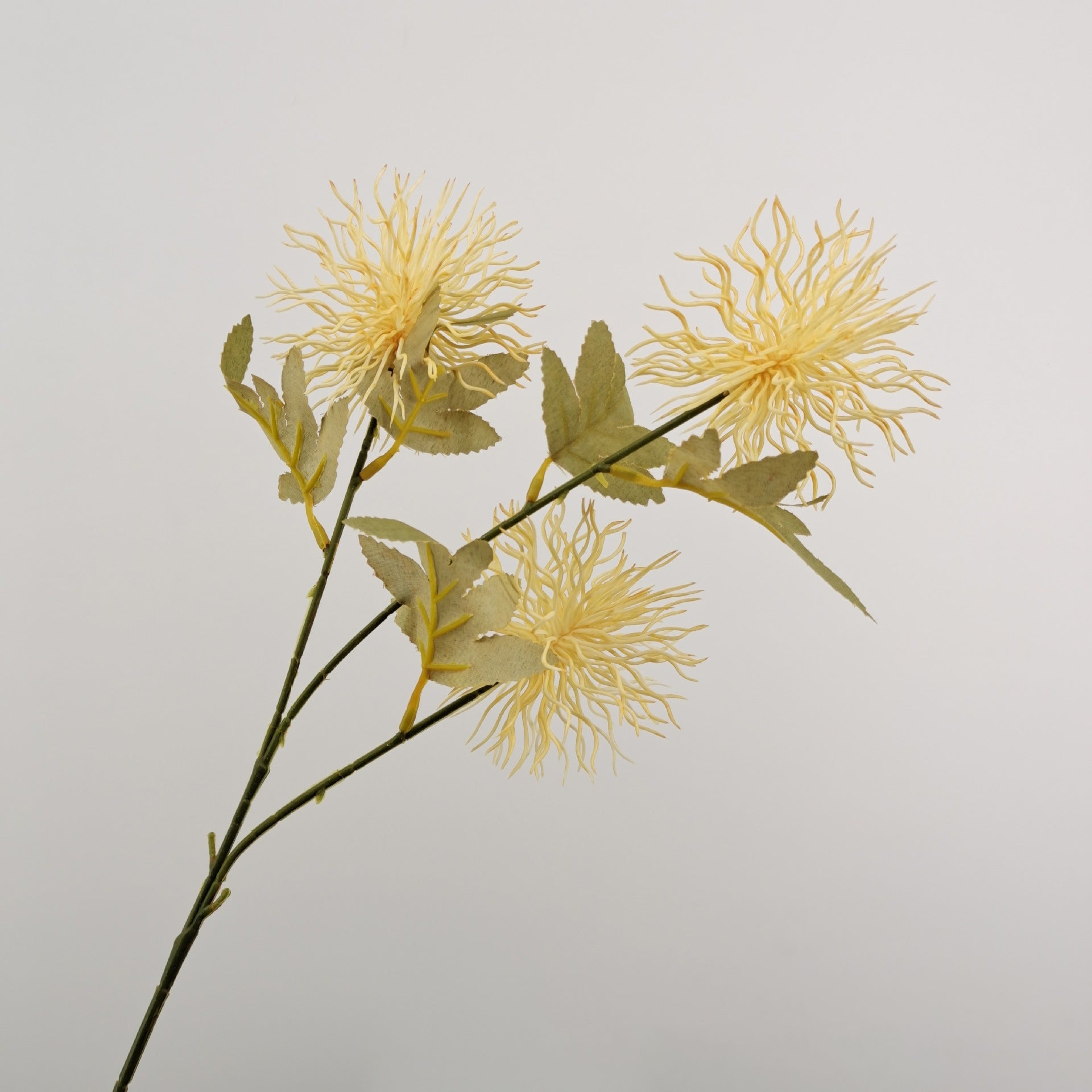 Textured Faux Sea Holly Floral Arrangement