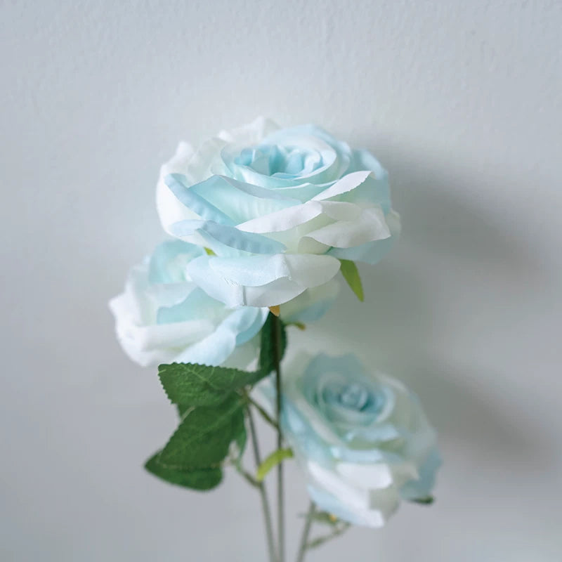 boho‑wedding‑faux‑multi‑tone‑rose‑flower‑stems
