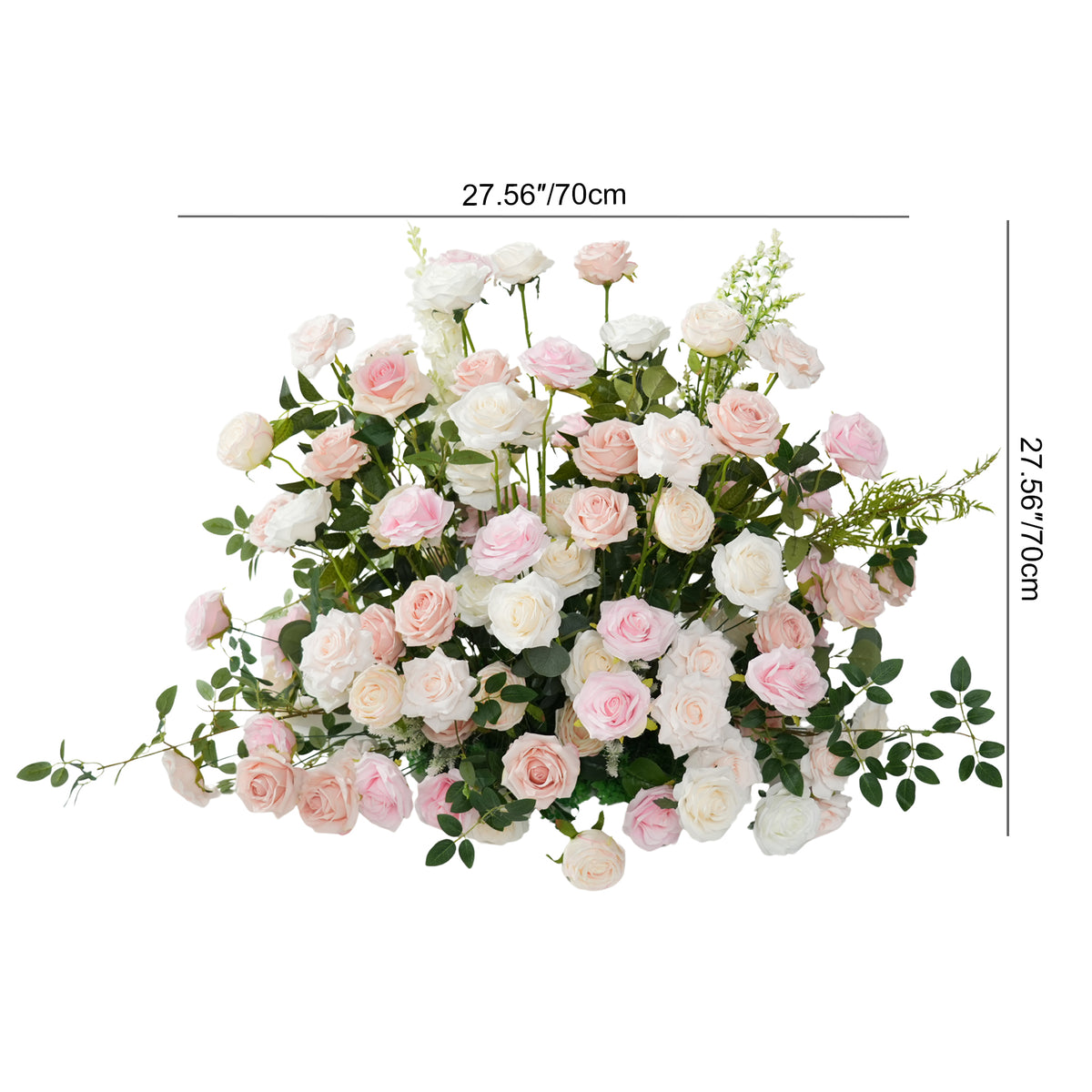 silk_rose_mixed_color_wall_decor