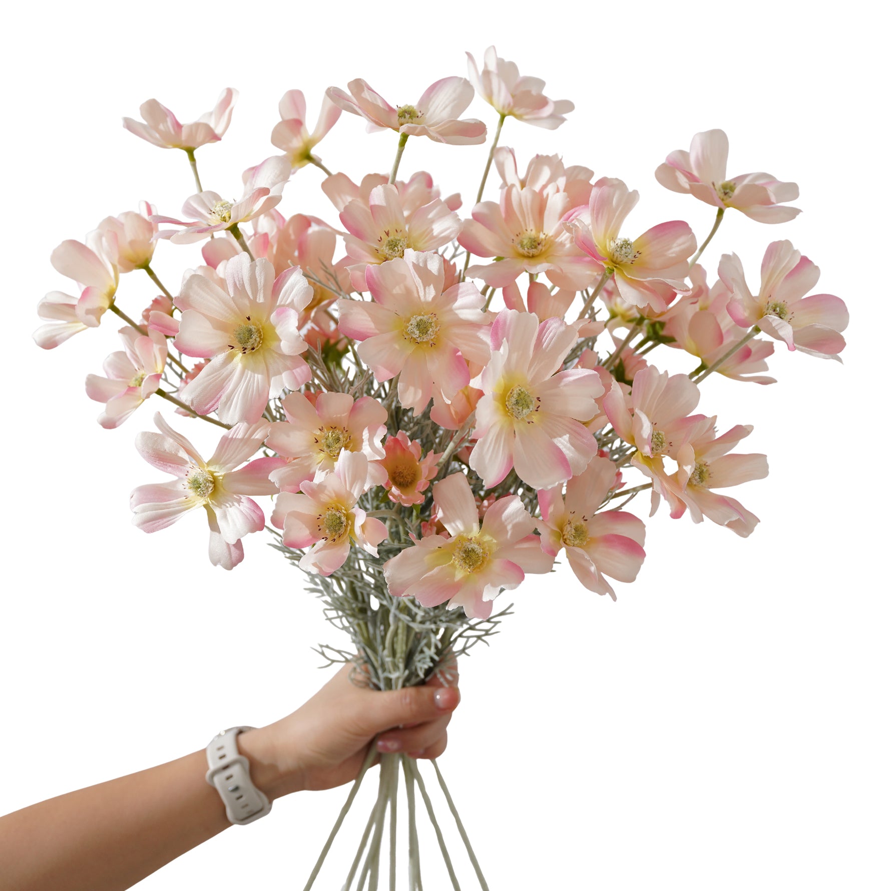 vibrant-tones-silk-cosmos-blooms