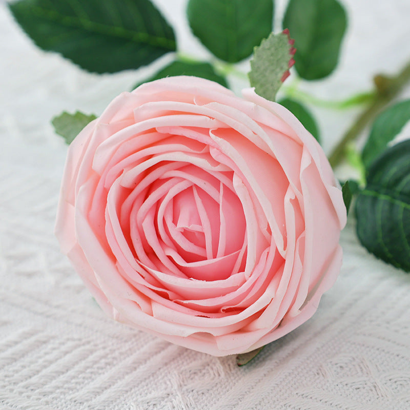 blush_faux_rose_vase_display
