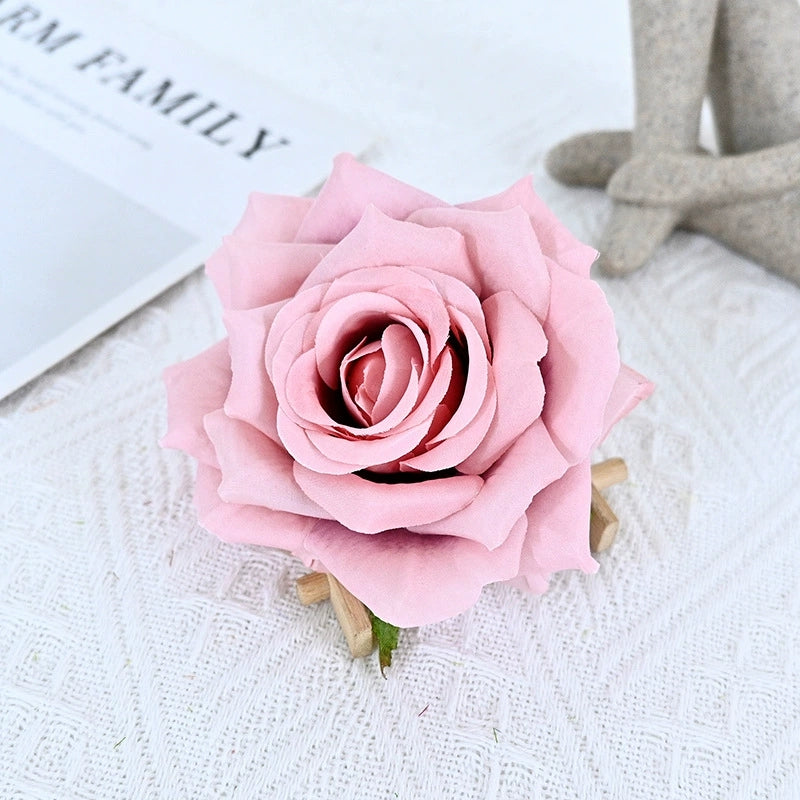 Artificial Rose Flower Material for DIY Crafts and Events
