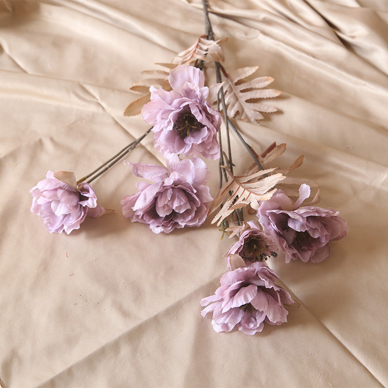 deep_red_fake_anemone_wedding_flower