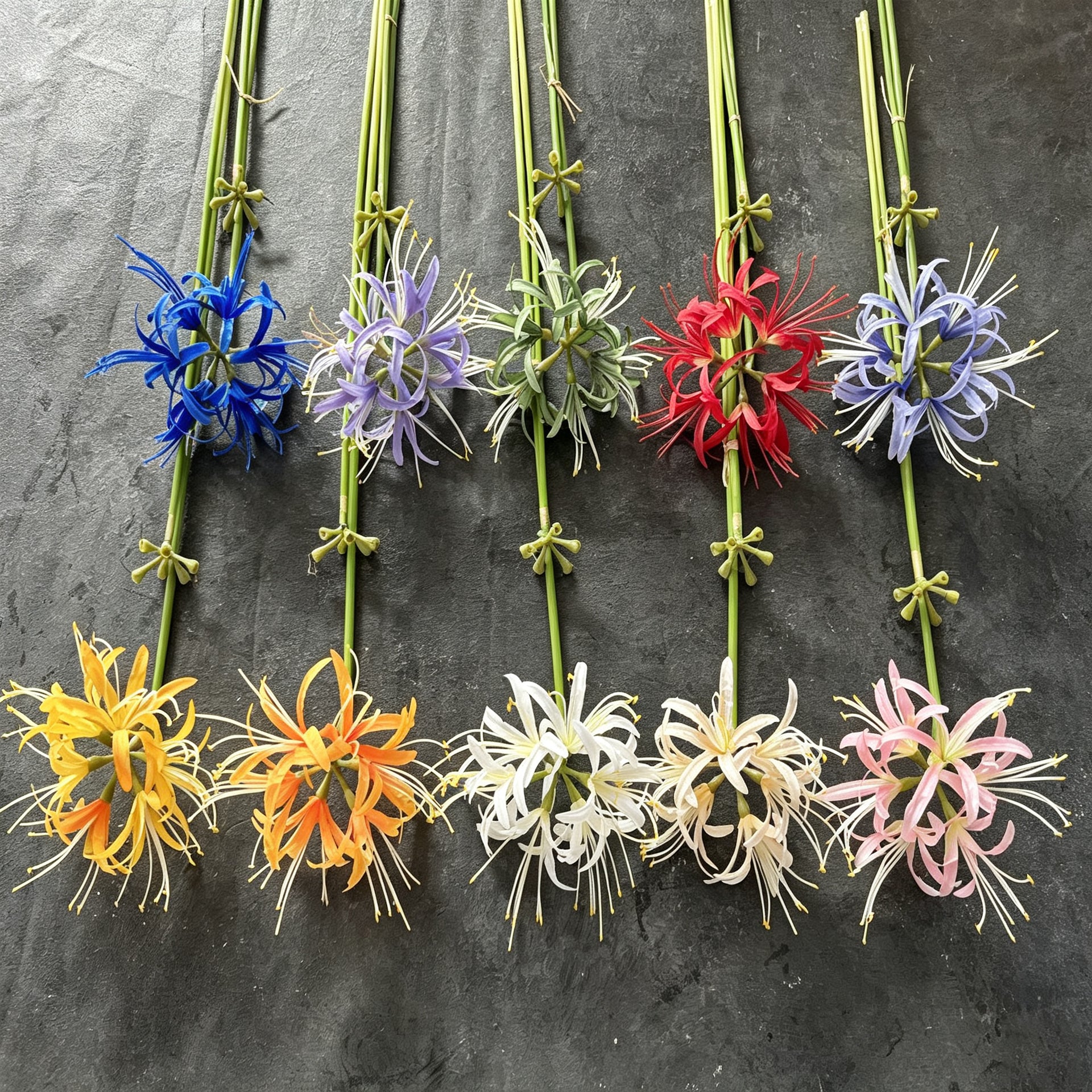 vibrant_tone_spider_lily_mixed_vase