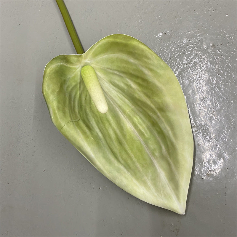 green‑peach‑artificial‑anthurium‑stem‑tropical‑vase‑decor