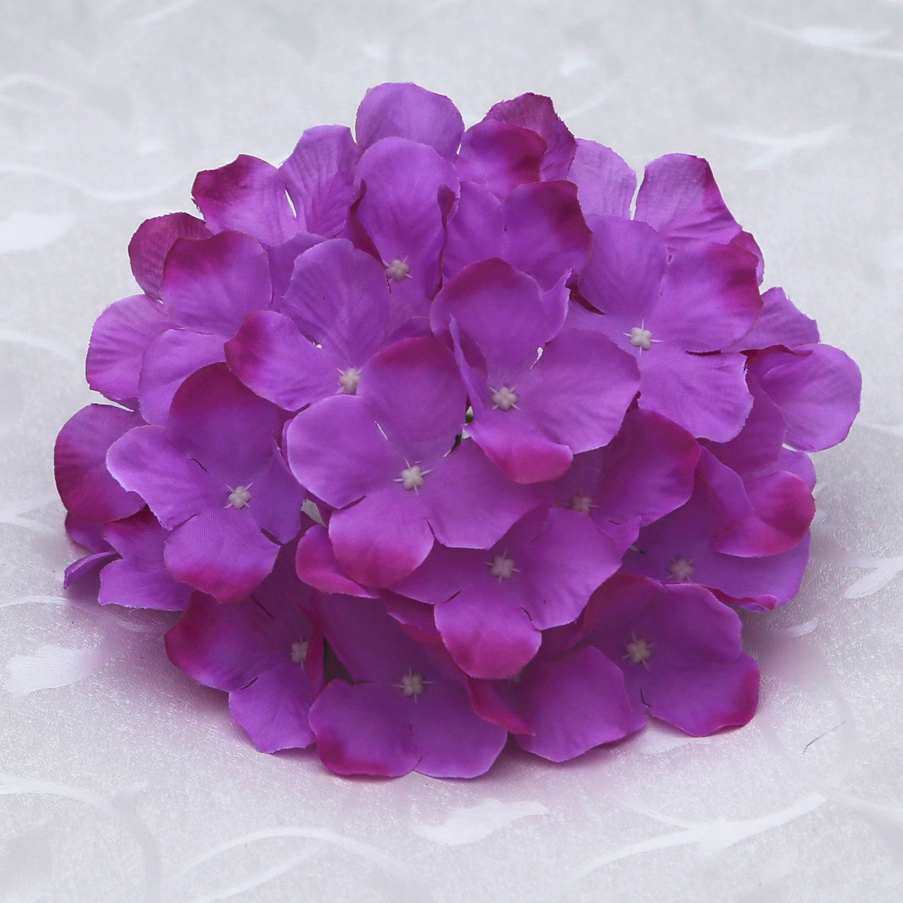 Artificial Hydrangea Wedding Flowers with Full Bloom Shape