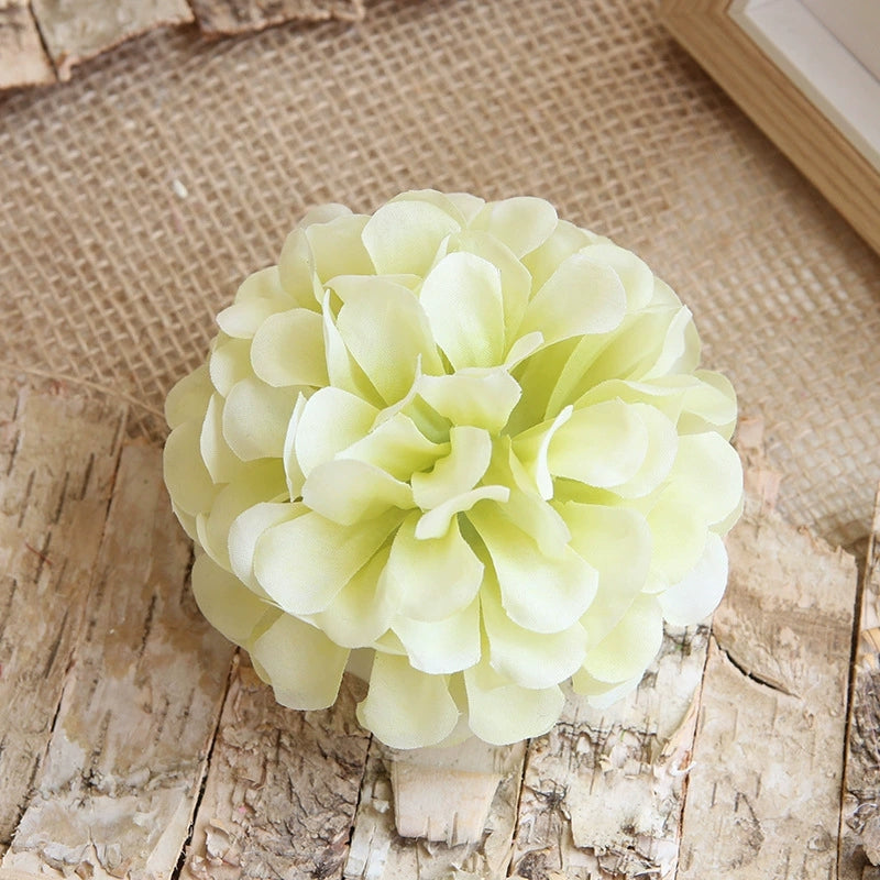 Silk Pompom Wedding Flower