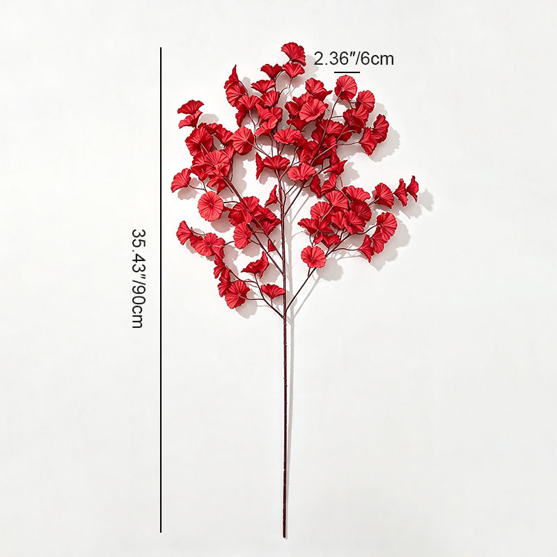 Dusty pink artificial hanging Loulan flower sprig