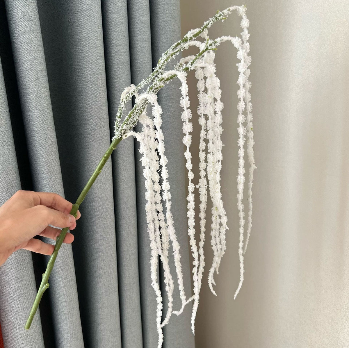 burnt_orange_faux_hanging_amaranthus