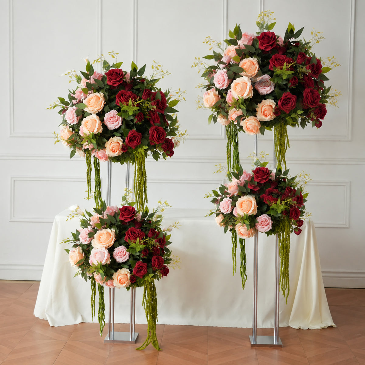 artificial rose centerpiece for wedding planner bulk purchase
