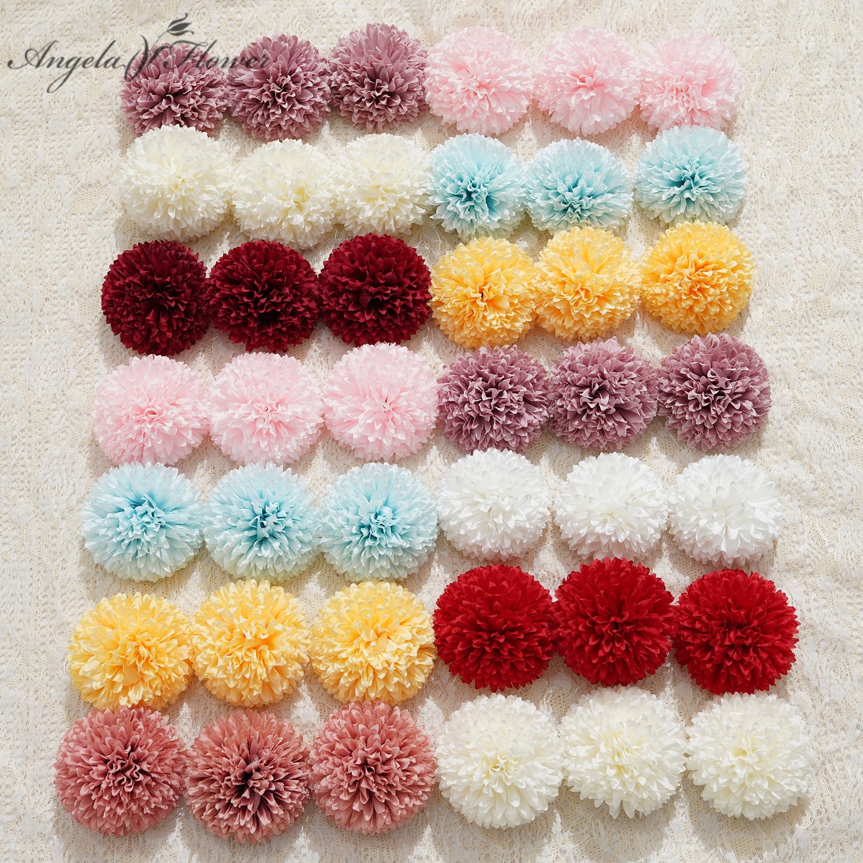 colorful-artificial-pompom-floral-arrangement