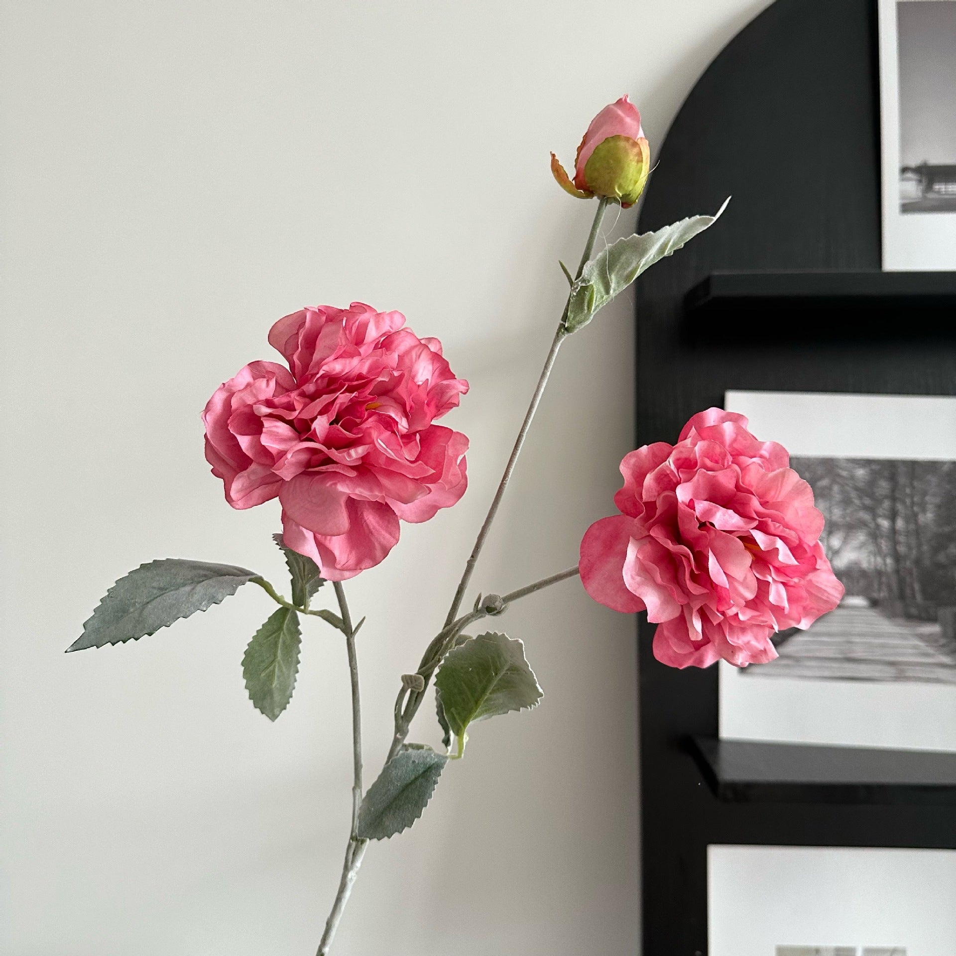 hotpink_silk_peony_two_bloom_stem