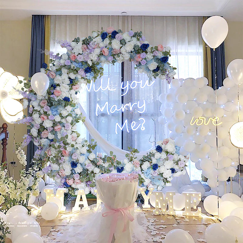 How to Make Your Event More Romantic/ Diy Moon Shape Arch