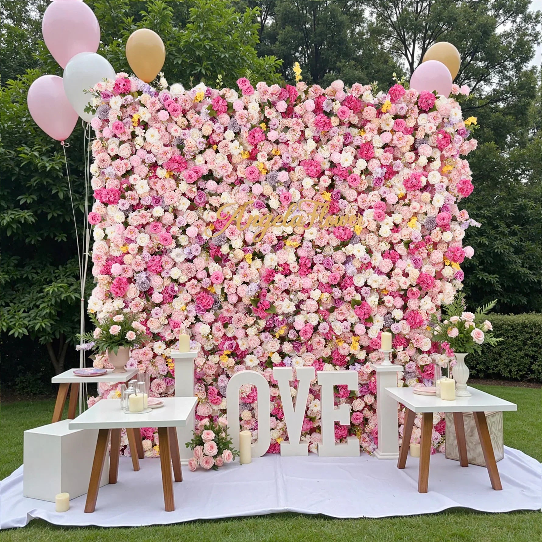 Create Your Dream Flower Wall