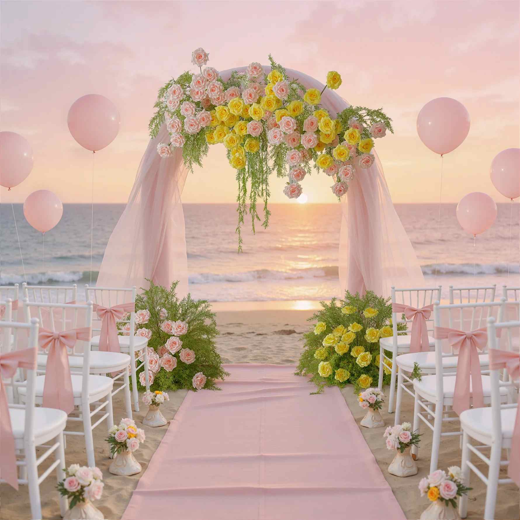 Decorate Your Event with Artificial Hanging Flowers: A Detailed Installation Guide
