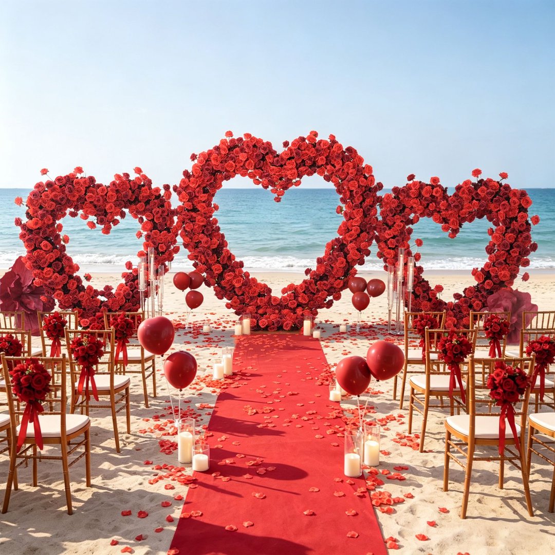 Romantic Wedding Styles: Arch Decor & Timeless Color Trends