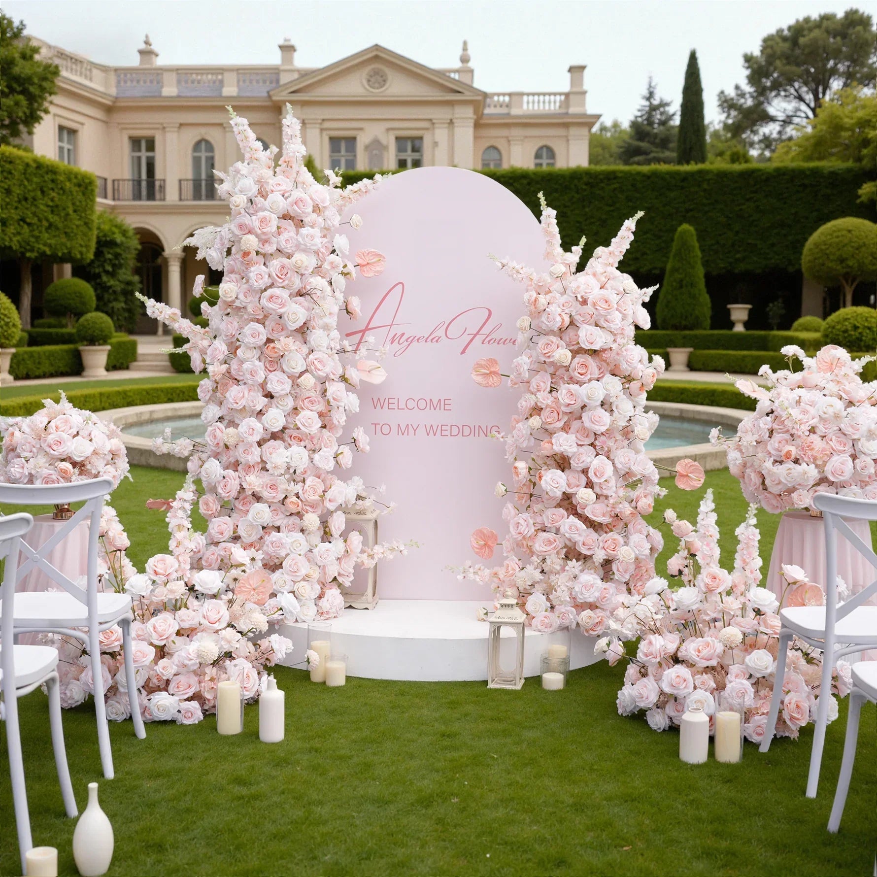 How to Set Up a KT Board Wedding Arch?