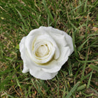 1. Red fake rose flower head