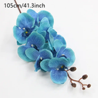 Magenta artificial butterfly orchid sprig