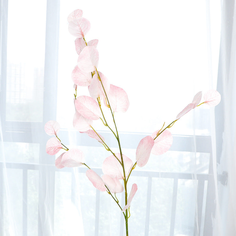 Artificial silver dollar eucalyptus for bouquet filler