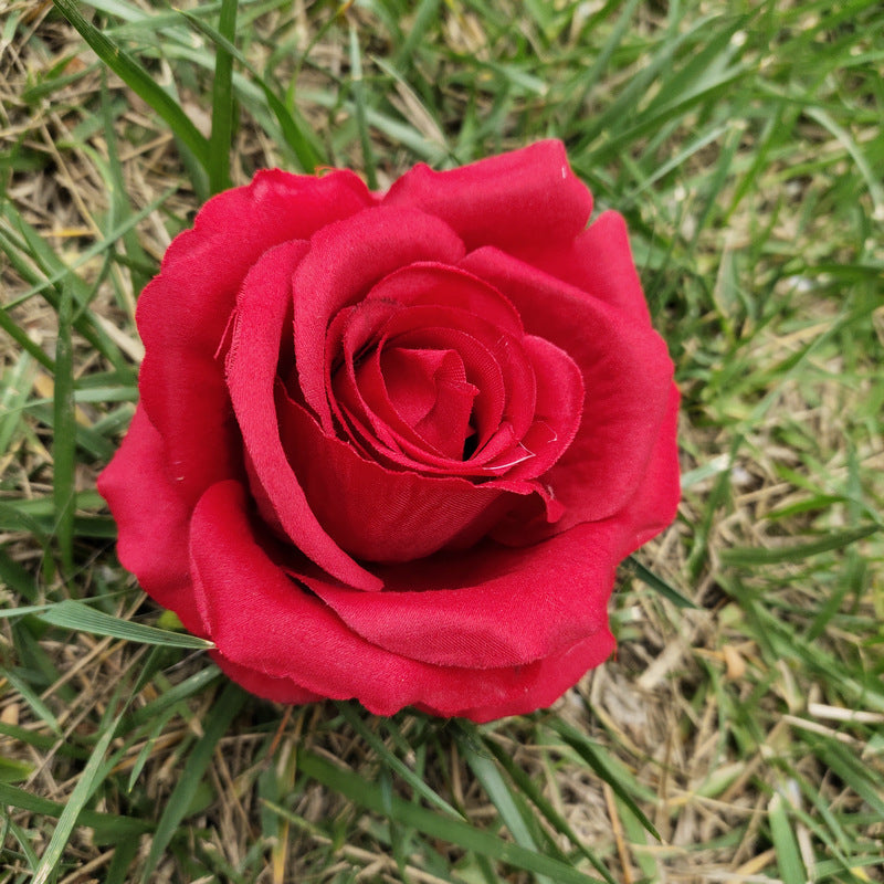 1. Wedding decor artificial rose blooms