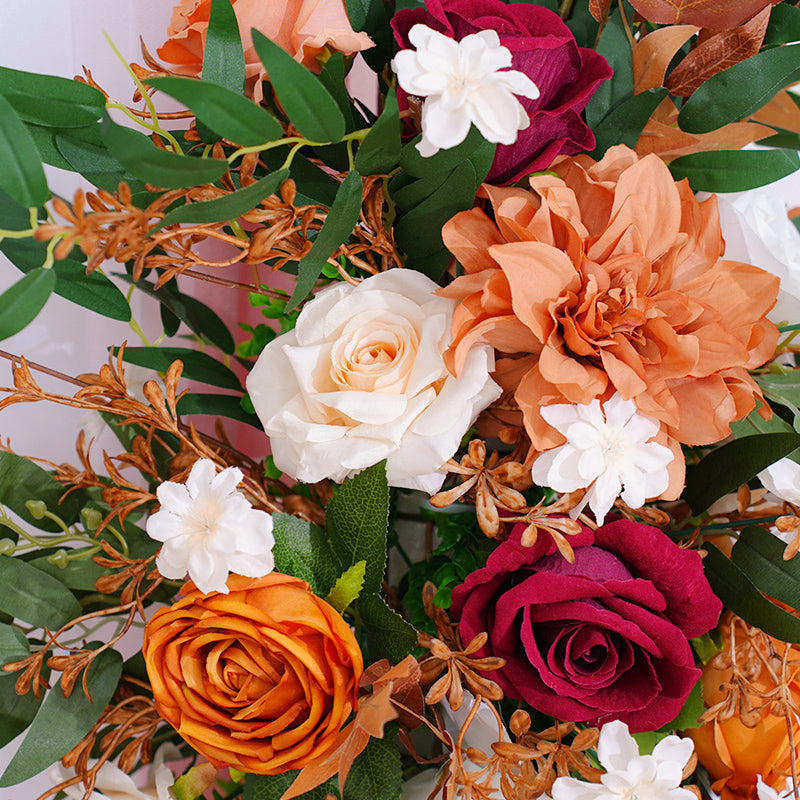 floral art✼•• A863634 Autumn Colors Hang Flower Arrangement Decor For Wedding