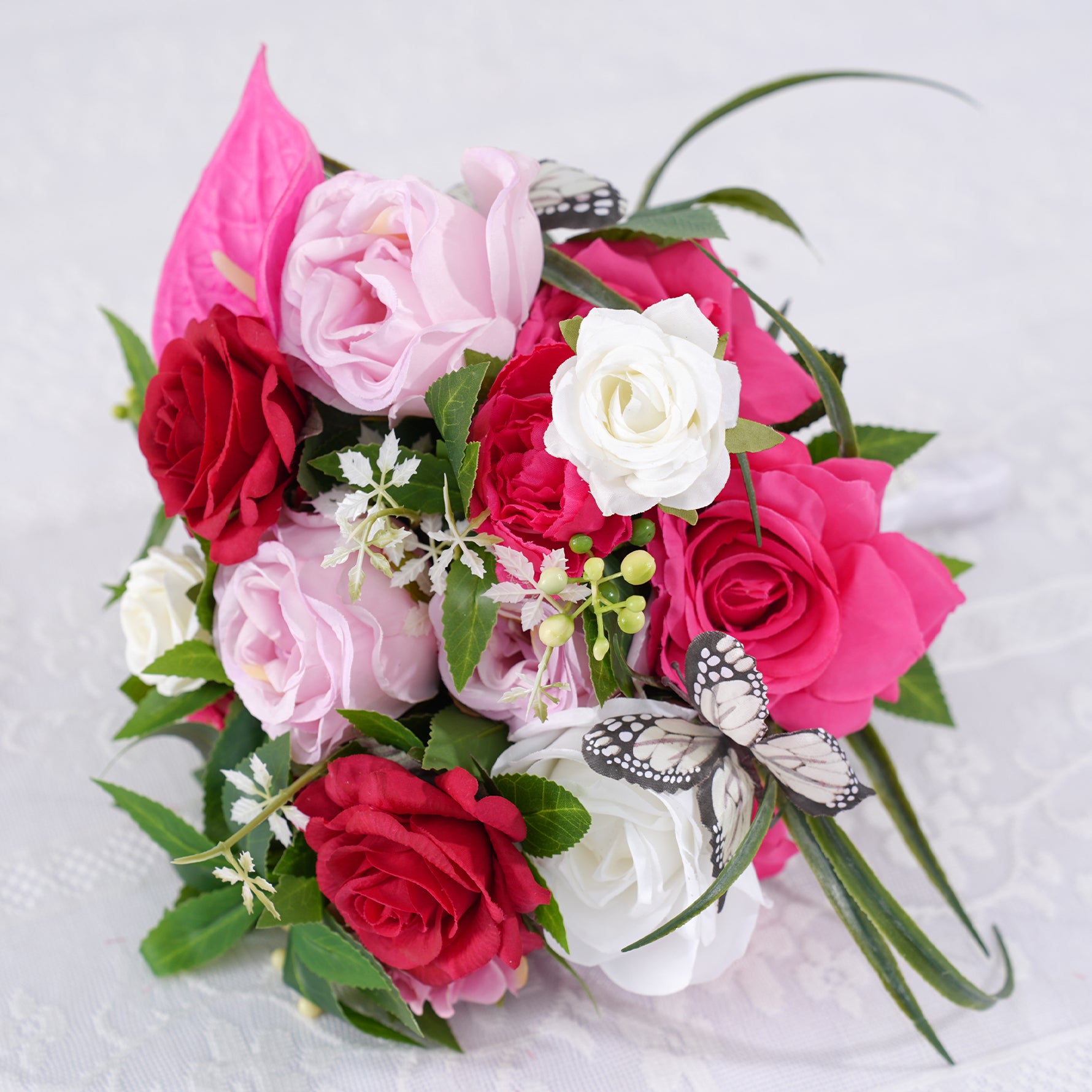 Angela Flower Autumn Color Series Bridesmaid Flower Bouquet
