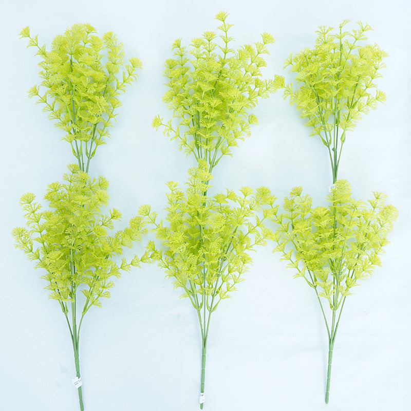 A8888 10pcs/Lot 36cm Artificial Green Plant Branch Home Room Decor