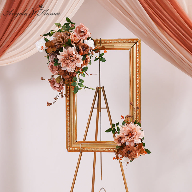 Angela Flower Red Wedding Centerpieces For Tables Arrangement