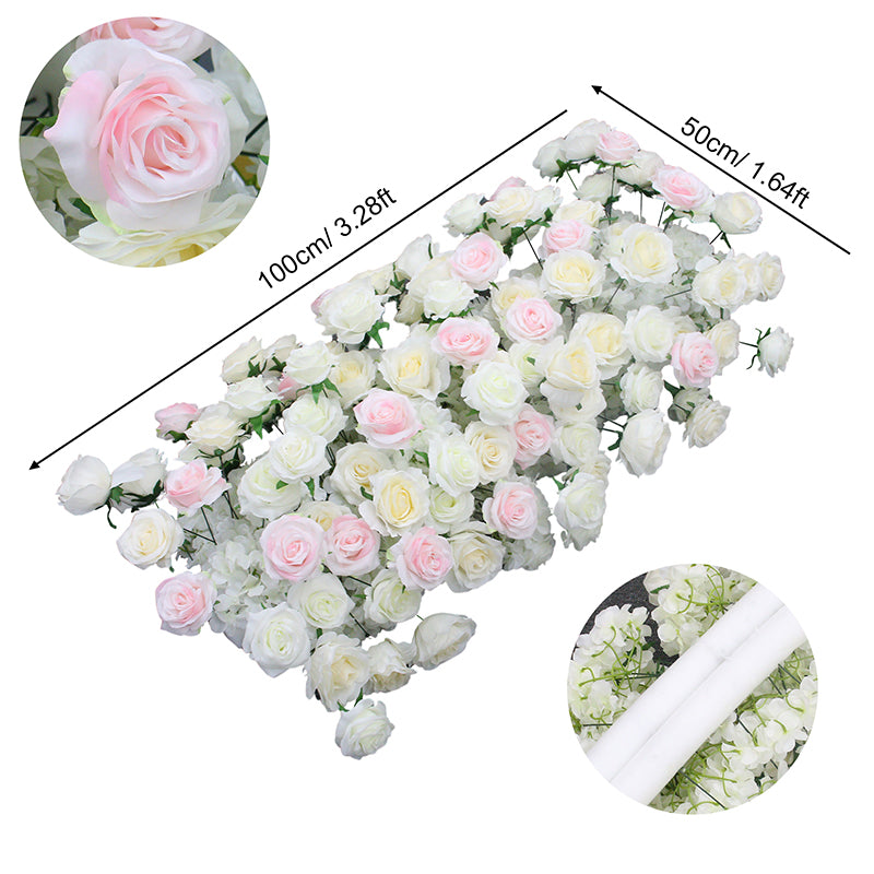 Luxury Heart-Shaped Shelf Decor Floral Arrangement Wedding Arch