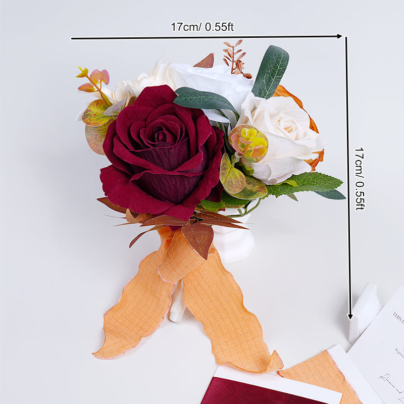 A863620 Autumn Color Series Vase Flower Wedding Banquet Floral