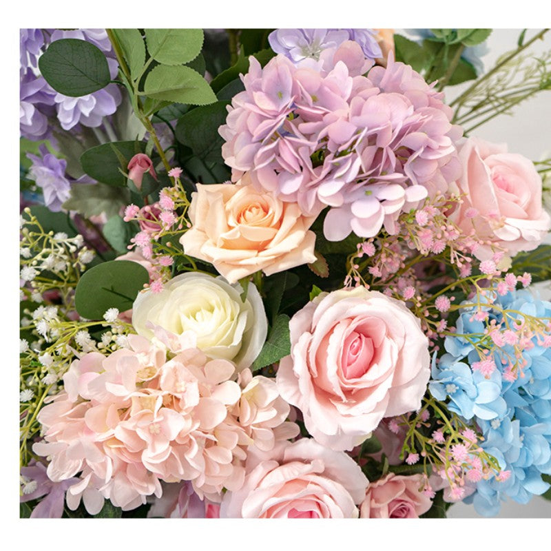 A8007 Pink Purple Artificial Flower Ball Wedding Event Road