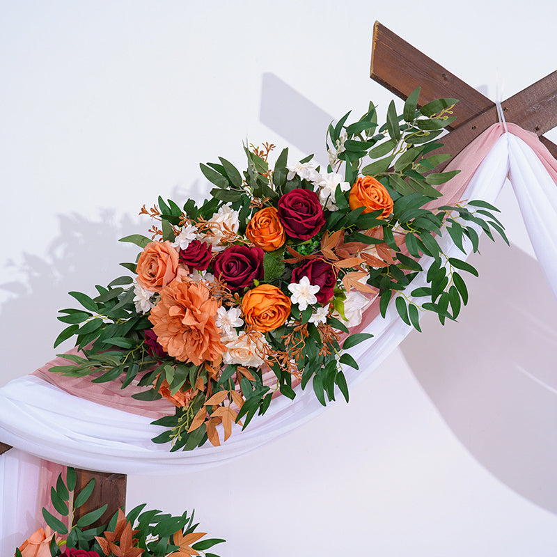 A863634 Autumn Colors Hang Flower Arrangement Decor For Wedding